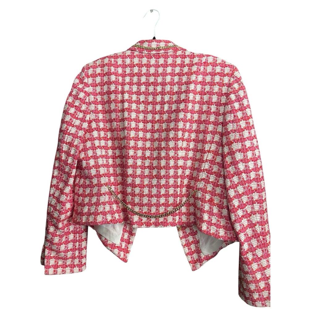 Etcetera Pink and White Tweed Jacket & Skirt Set - Picture 6 of 16